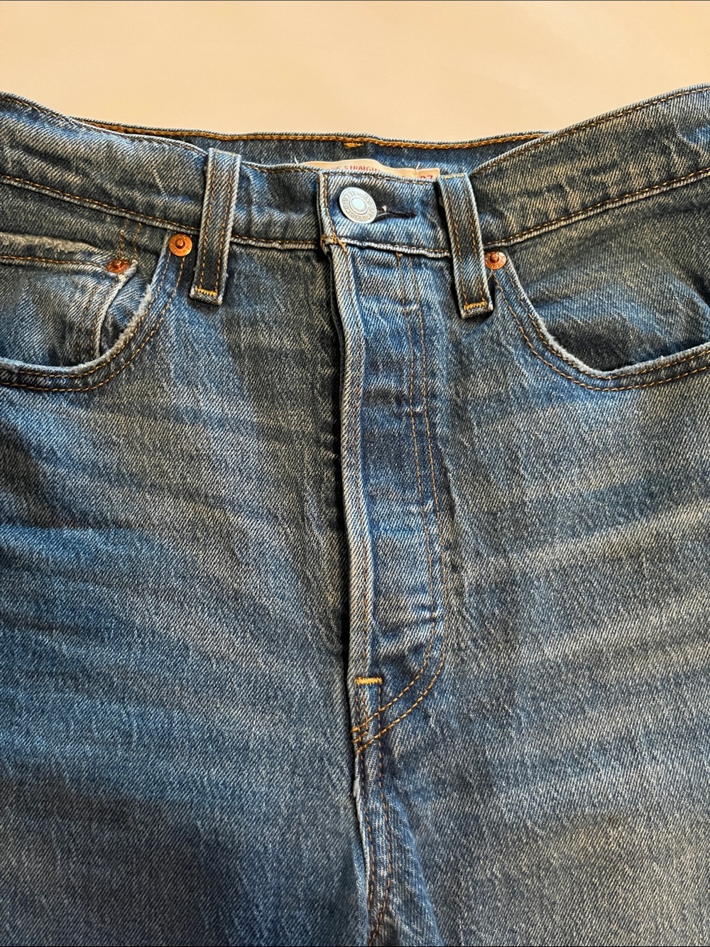 Levi’s Ribcage Straight Ankle High Rise Size 27 - Picture 15 of 16